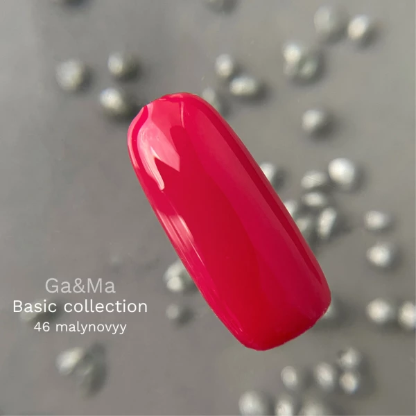 Ga&Ma Basic collection 046 малиново-красный, 10ml