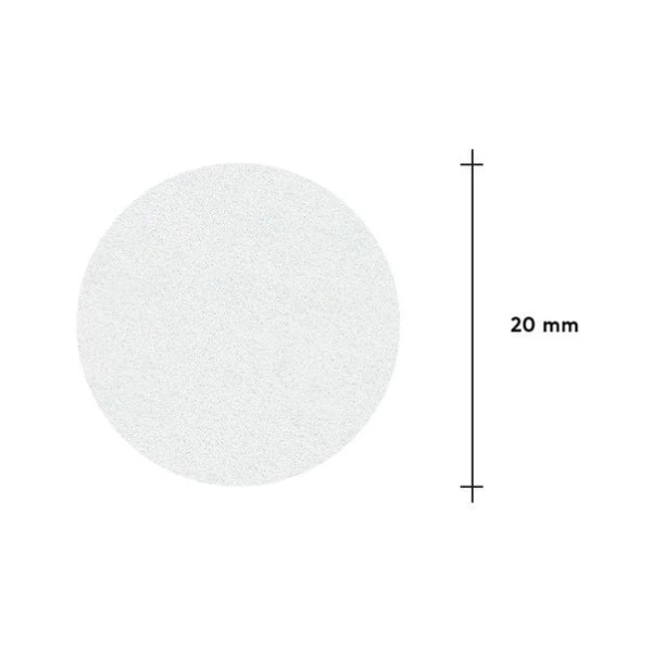 Replacement files white on a soft base for the pedicure disk PODODISC STALEKS PRO M 320 grit (50 pcs.)