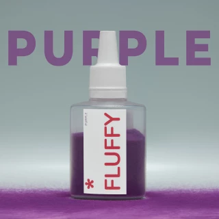 Easy Оксамитова пудра для нігтів Flaffy, Purple