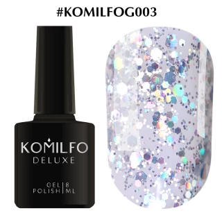 Gel polish Komilfo DeLuxe Series No. G003 (large holographic glitters), 8 ml