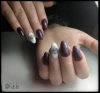 Gel polish Komilfo Deluxe Series No. D105 (eggplant gray, enamel), 8 ml