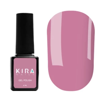 Гель-лак Kira Nails №091 (лілово-рожевий, емаль), 6 мл