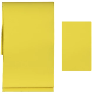 Komilfo foil for craquelure, yellow, matte.