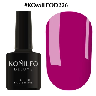 Lakier hybrydowy Komilfo Deluxe Series nr D226 (różowa magenta, emalia), 8 ml