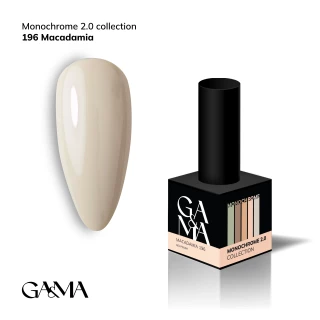 GA&MA Monochrome collection 196 Macadamia, 10 ml