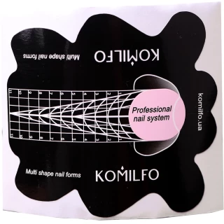 Forms for extensions Komilfo, 100 pcs