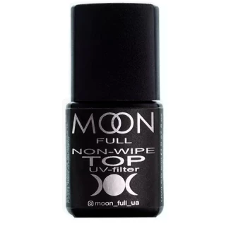 MOON FULL TOP NON-WIPE с UV-filter, 8 ml (без липкого слоя)