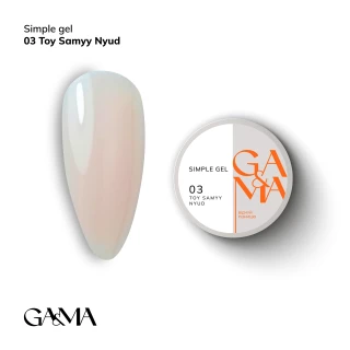 GA&MA Simple gel 003 Той самий нюд, 30 ml