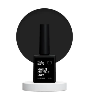 NAILSOFTHEDAY Let`s Amsterdam base Black, 10 ml