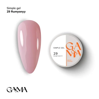 Ga&Ma Simple gel 029 румяный 15 ml