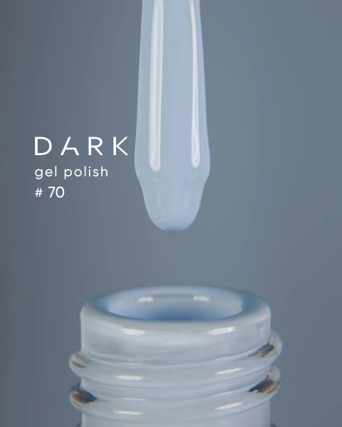 Dark gel polish (new collection) 70, 6 ml