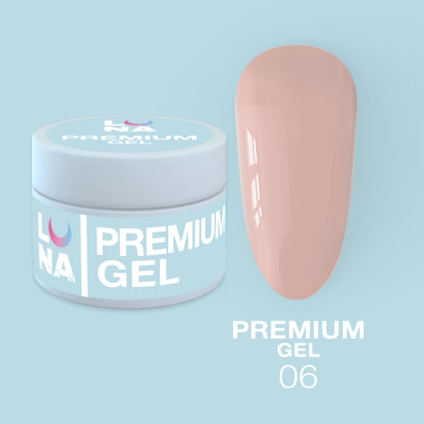 Luna Gel Premium №06, 15 ml