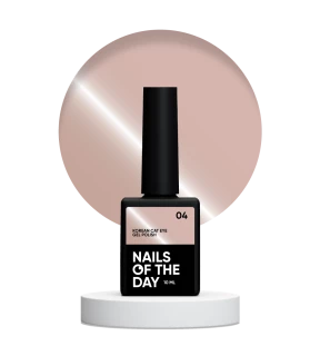 NAILSOFTHEDAY Korean cat eye gel polish No. 04, 10 ml