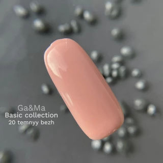 Ga&Ma Basic collection 020 темный беж, 10 ml