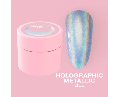 Holograficzny żel metaliczny Luna, 5 ml