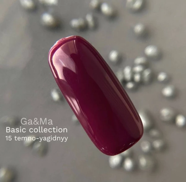 Ga&Ma Basic collection 015 dark berry, 10 ml