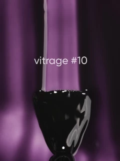 Dark Gel Polish Vitrage 10, 6 ml