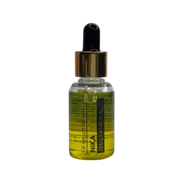 Regenerating oil-serum for skin Nika Zemlyanikina (yellow - green), 25 ml