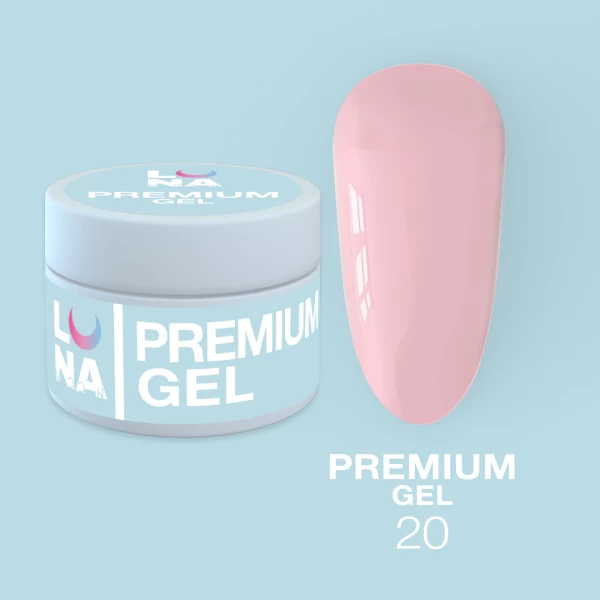 Luna Gel Premium №20, 15 ml