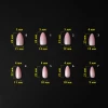 Komilfo SoFast Nail Forms Nude Almond, 300 шт.