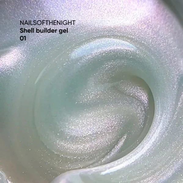 NAILSOFTHENIGHT Builder Gel Shell 01, 15 ml