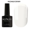 Гель-лак Komilfo French Collection №F009 (молочний, емаль, для френча), 8 мл