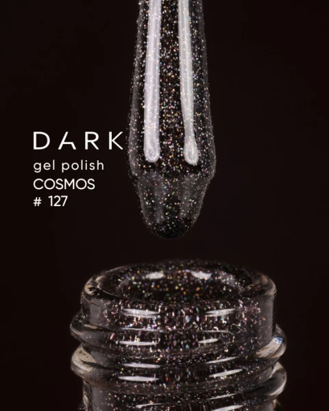 Dark gel polish Cosmos 127, 6 ml