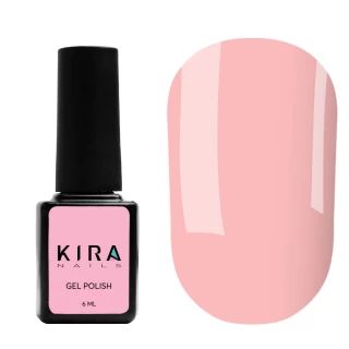 Гель-лак Kira Nails №008 (яскраво-рожевий для френча, емаль), 6 мл