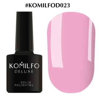 Gel polish Komilfo Deluxe Series No. D023 (pink carnation, enamel), 8 ml