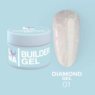 Luna Diamond Gel No. 01, 15 ml