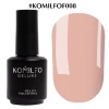 Gel polish Komilfo French Collection No. F008 (light pastel pink for French), 15 ml