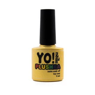 Plushka Yo!Nails, matowy top. 8ml