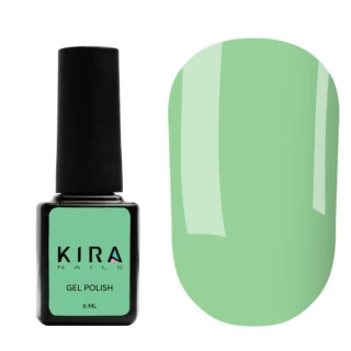 Гель-лак Kira Nails №024 (салатовий, емаль), 6 мл