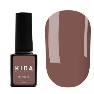 Gel polish Kira Nails No. 170 (milk chocolate, enamel), 6 ml