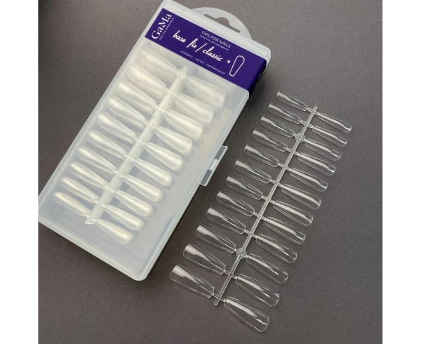 Ga&Ma extension gel tips, ballerina shape 240 pcs