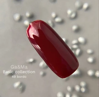 Ga&Ma Basic collection 049 burgundy, 10 ml