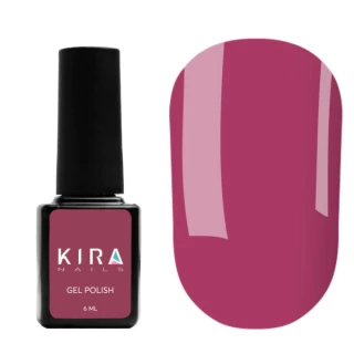 Гель-лак Kira Nails №069 (винно-пурпурний, емаль), 6 мл