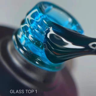 Saga professional Топ без липкого шару GLASS 01, 9 мл