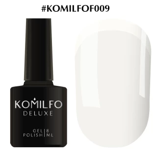 Gel polish Komilfo French Collection No. F009 (milky, enamel, for French), 8 ml