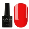 Gel polish Komilfo DeLuxe Series No. N003 (saturated bright orange, neon), 8 ml