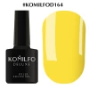 Gel polish Komilfo Deluxe Series No. D164 (bright yellow, enamel), 8 ml