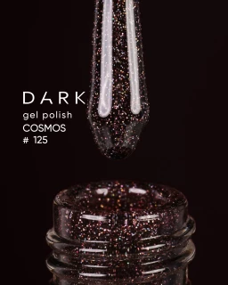 Dark gel polish Cosmos 125, 10 ml