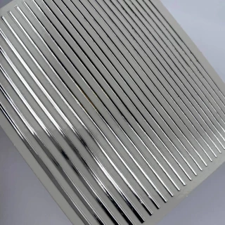 Flexible strips for design (silver)