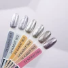 Гель-лак Kira Nails 24 Karat №001 (срібло з великою кількістю блискіток), 6 мл