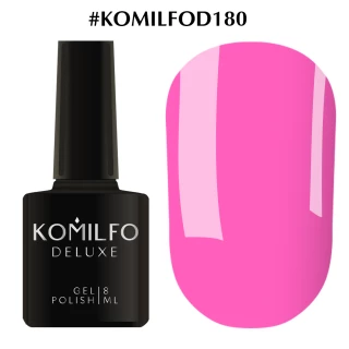 Gel polish Komilfo Deluxe Series No. D180 (deep pink, enamel), 8 ml