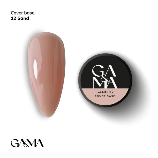 GA&MA Cover base 012 Sand, 30 ml