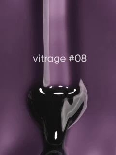 Dark Gel Polish Vitrage 08, 6 ml