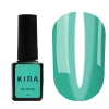 Гель-лак Kira Nails Vitrage №V06 (зелений зеленка, вітражний), 6 мл