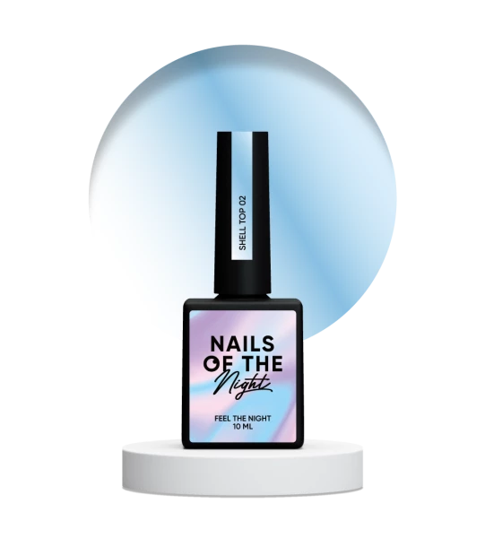 NAILSOFTHENIGHT Top Shell nr 02, 10 ml