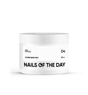 NAILSOFTHEDAY Cover base Milk №04, 30 ml